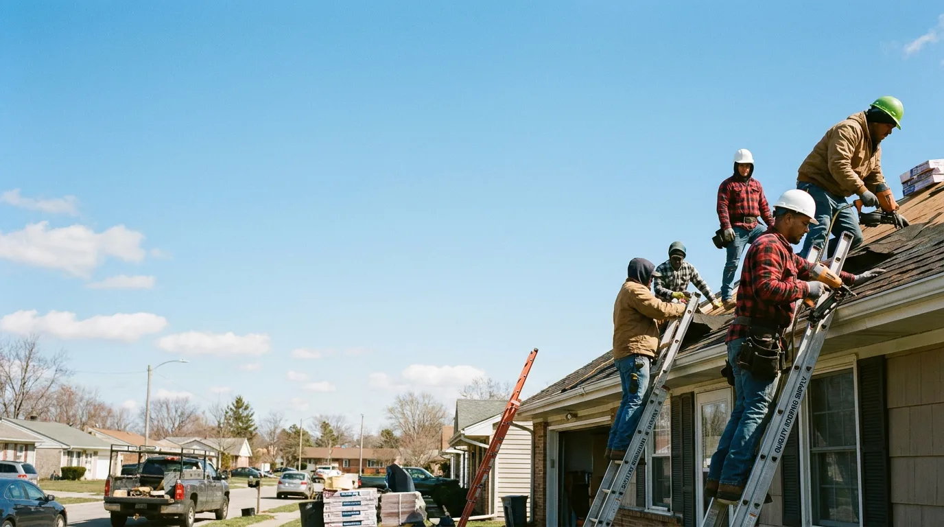 Roofing in Hamburg, IL near me